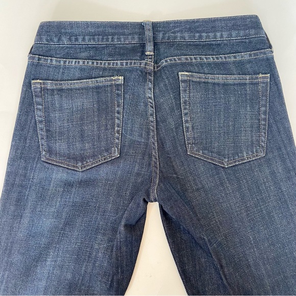 J. Crew Matchstick Dark Wash Jeans Straight Leg Style 80280 Size 30 - Picture 4 of 8